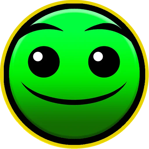 🙂 Стикер «Geometry Dash» для Telegram