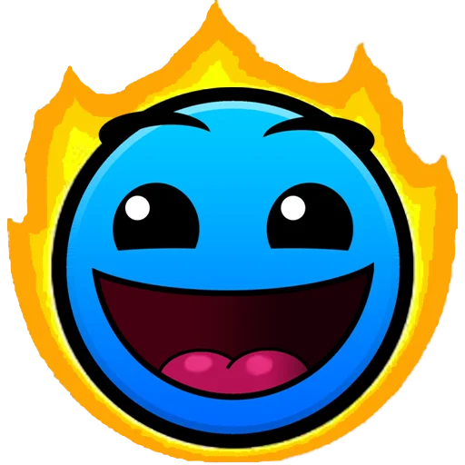 😀 Стикер «Geometry Dash» для Telegram