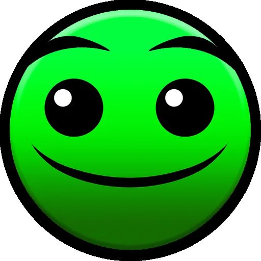 🙂 Стикер «Geometry Dash» для Telegram