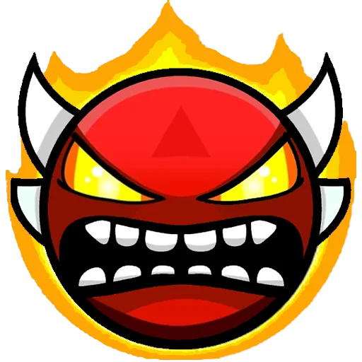 👿 Стикер «Geometry Dash» для Telegram