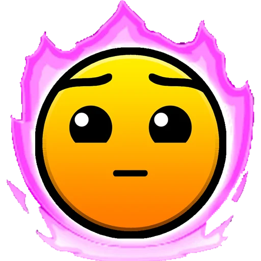 🥺 Стикер «Geometry Dash» для Telegram