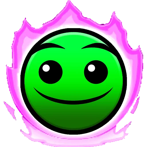 🙂 Стикер «Geometry Dash» для Telegram