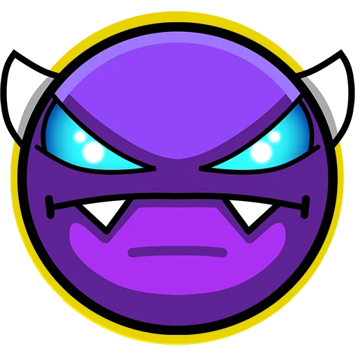 👿 Стикер «Geometry Dash» для Telegram