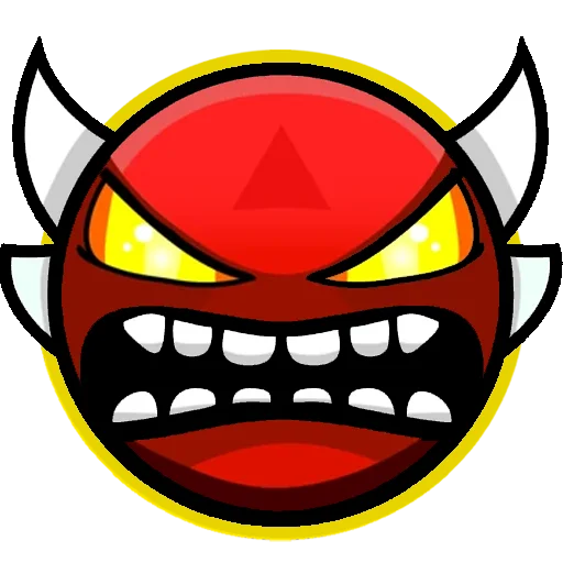 👿 Стикер «Geometry Dash» для Telegram
