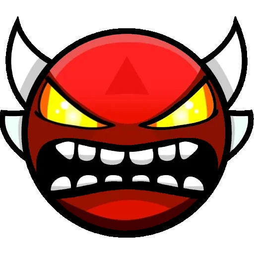 👿 Стикер «Geometry Dash» для Telegram