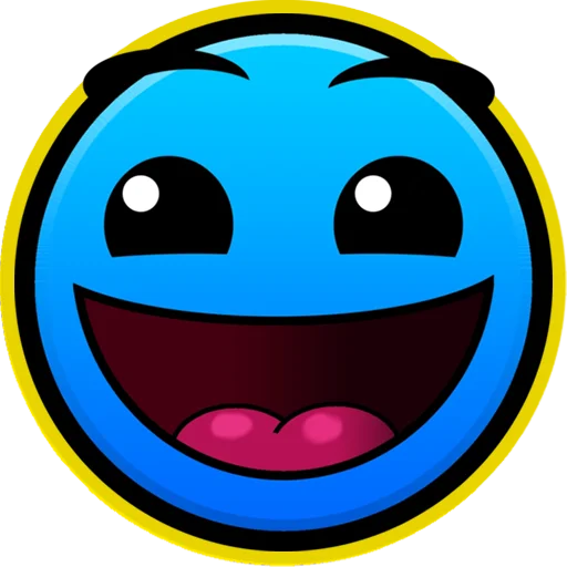 😀 Стикер «Geometry Dash» для Telegram
