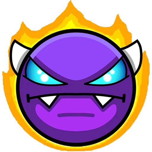 👿 Стикер «Geometry Dash» для Telegram