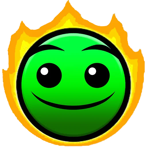🙂 Стикер «Geometry Dash» для Telegram