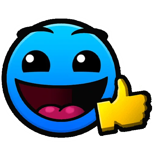 😀 Стикер «Geometry Dash» для Telegram
