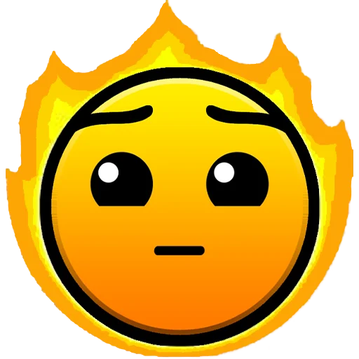 🥺 Стикер «Geometry Dash» для Telegram