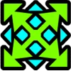 🎲 Эмодзи «Geometry Dash Cubes» для Telegram