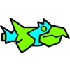 ✈️ Эмодзи «Geometry Dash Ships» для Telegram
