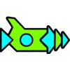 ✈️ Эмодзи «Geometry Dash Ships» для Telegram