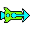✈️ Эмодзи «Geometry Dash Ships» для Telegram