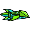 ✈️ Эмодзи «Geometry Dash Ships» для Telegram