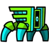 🕷 Эмодзи «Geometry Dash Spiders» для Telegram