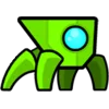 Стикерпак Geometry Dash Spiders для Telegram