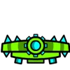🛸 Эмодзи «Geometry Dash UFOs» для Telegram
