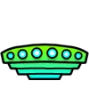 🛸 Эмодзи «Geometry Dash UFOs» для Telegram