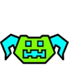 🛸 Эмодзи «Geometry Dash UFOs» для Telegram