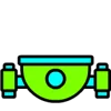 🛸 Эмодзи «Geometry Dash UFOs» для Telegram