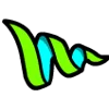 🌊 Эмодзи «Geometry Dash Waves» для Telegram