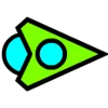 🌊 Эмодзи «Geometry Dash Waves» для Telegram