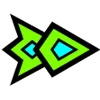 🌊 Эмодзи «Geometry Dash Waves» для Telegram