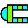 🌊 Эмодзи «Geometry Dash Waves» для Telegram