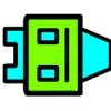 🌊 Эмодзи «Geometry Dash Waves» для Telegram