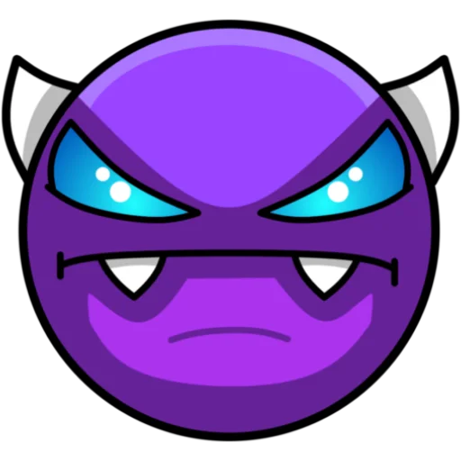 😈 Стикер «Geometry dash faces» для Telegram