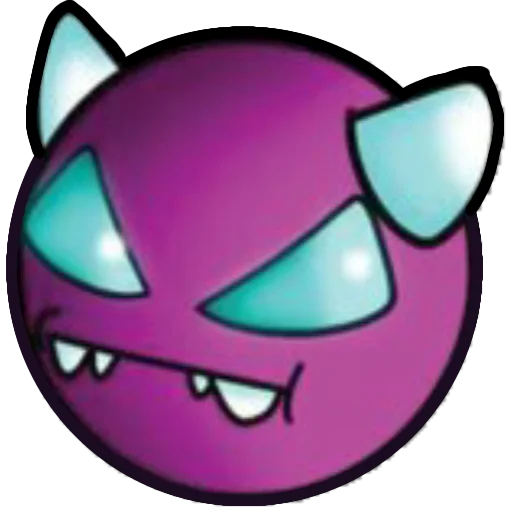 😈 Стикер «Geometry dash faces» для Telegram