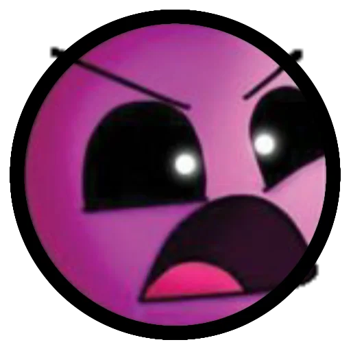 😲 Стикер «Geometry dash faces» для Telegram