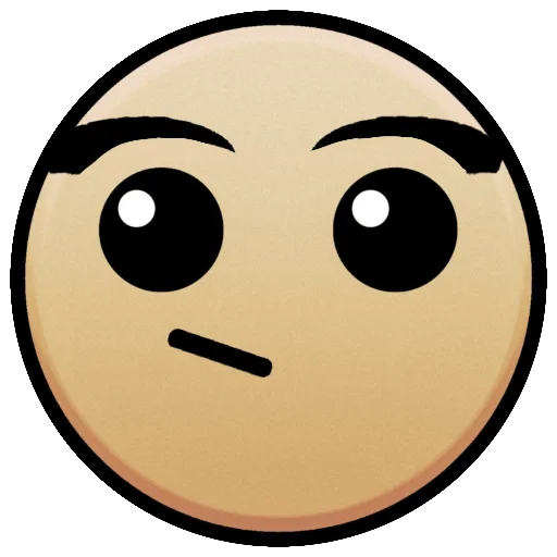 🫤 Стикер «Geometry dash faces» для Telegram