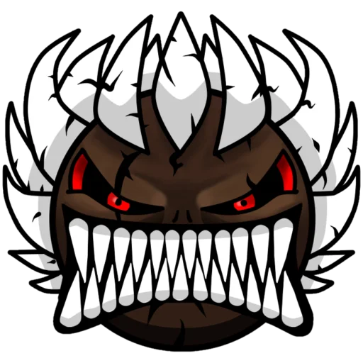 👹 Стикер «Geometry dash faces» для Telegram