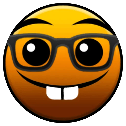 🤓 Стикер «Geometry dash faces» для Telegram
