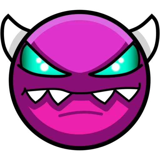 😈 Стикер «Geometry dash faces» для Telegram