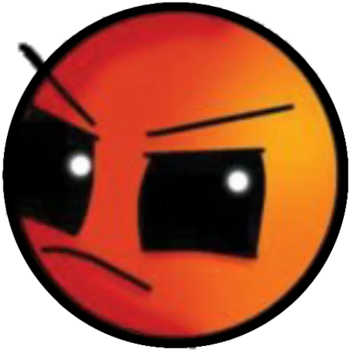😠 Стикер «Geometry dash faces» для Telegram