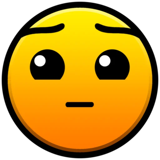 😐 Стикер «Geometry dash faces» для Telegram