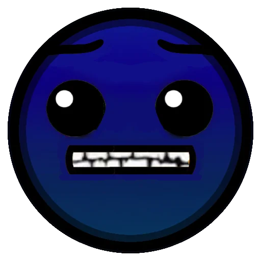 🥶 Стикер «Geometry dash faces» для Telegram