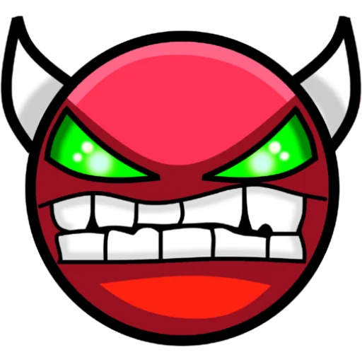 😈 Стикер «Geometry dash faces» для Telegram