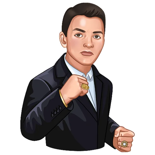 Стикерпак George GO для Telegram