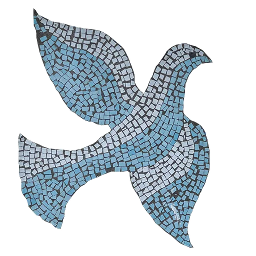 🕊 Стикер «Georgian Mosaics» для Telegram