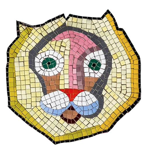 🦁 Стикер «Georgian Mosaics» для Telegram