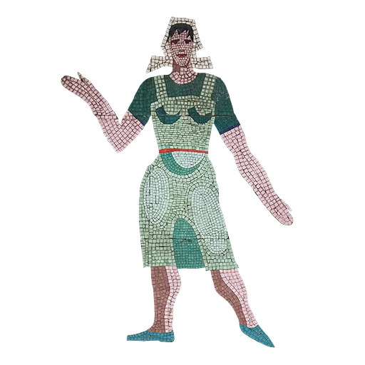👩‍🍳 Стикер «Georgian Mosaics» для Telegram