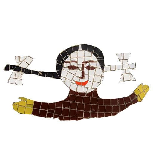 🤷‍♀️ Стикер «Georgian Mosaics» для Telegram