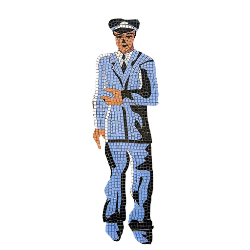 👮‍♀️ Стикер «Georgian Mosaics» для Telegram