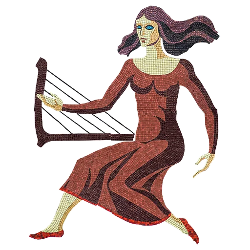 💋 Стикер «Georgian Mosaics» для Telegram