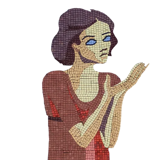 👐 Стикер «Georgian Mosaics» для Telegram