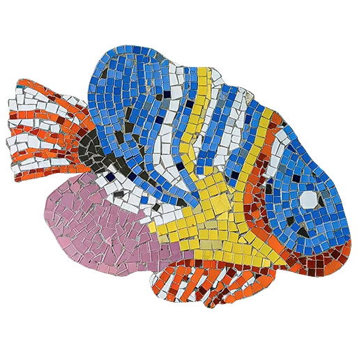 🐠 Стикер «Georgian Mosaics» для Telegram